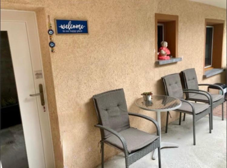 Ferienwohnung Morgengruss Sankt Niklaus Exteriör bild