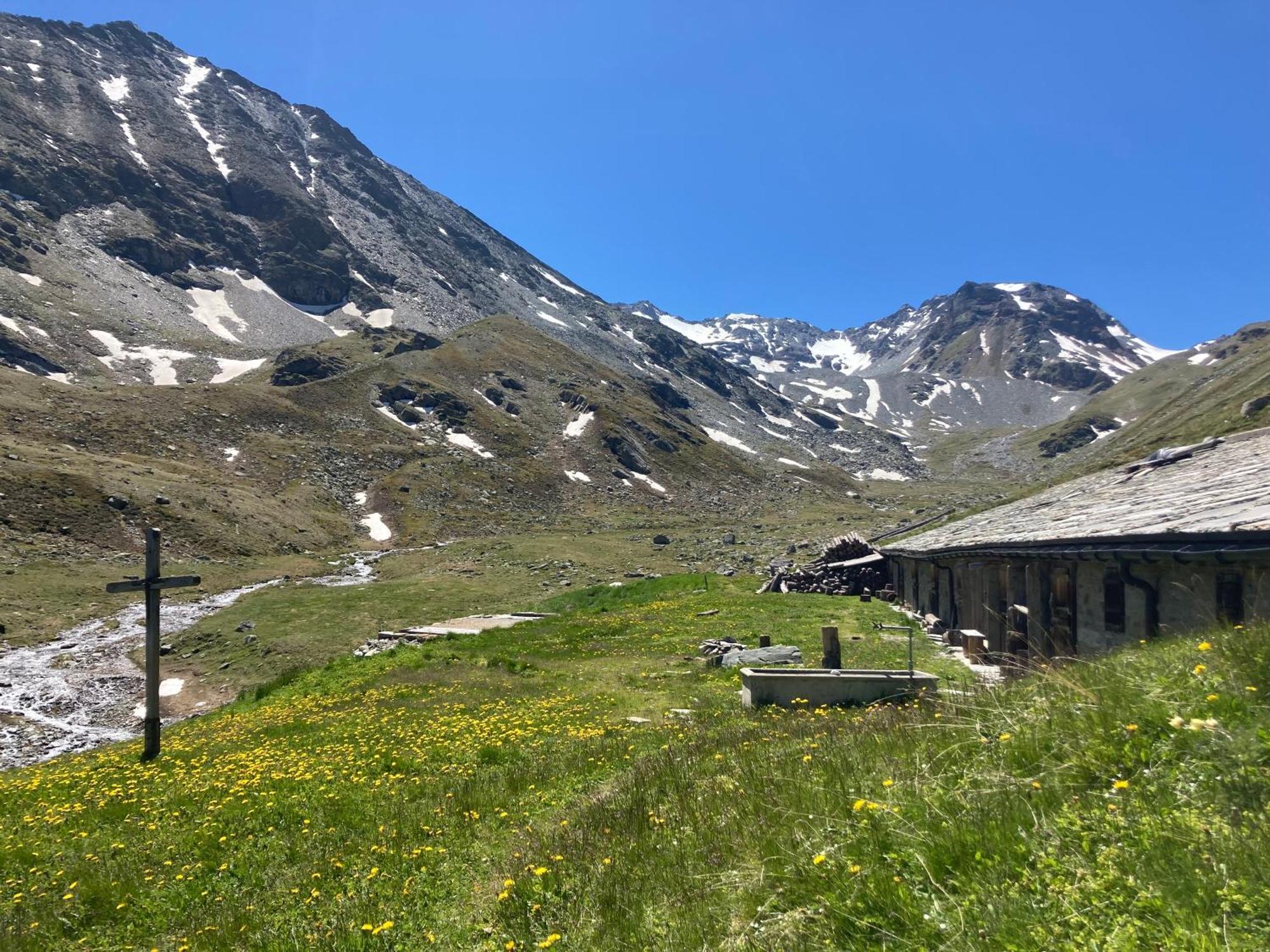 Ferienwohnung Morgengruss Sankt Niklaus Exteriör bild